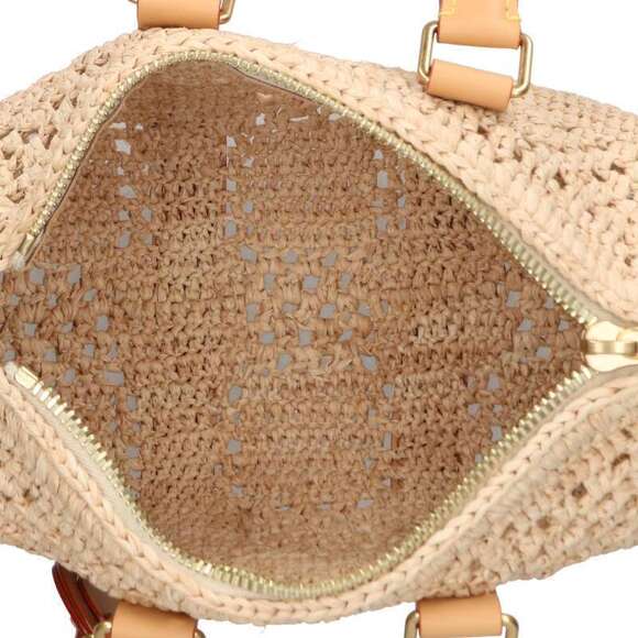 Louis Vuitton Damiera Keepall Bandouliere Shoulder Bag Beige